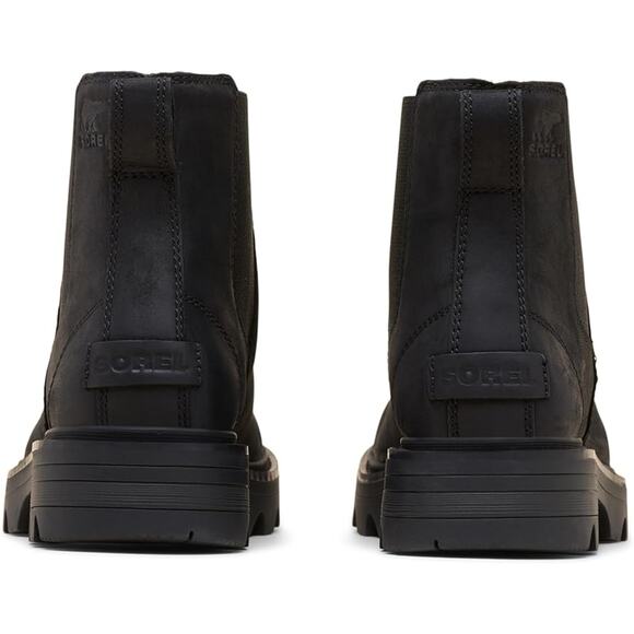 NWT Sorel Women's Revel RD Chelsea Waterproof Boot, Black-SZ 10.5 - Picture 6 of 6